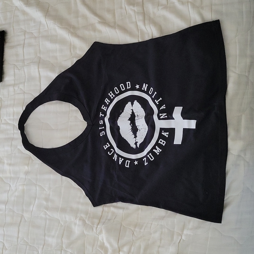 Zumba halter workout tank